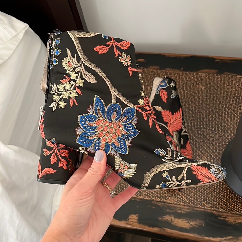 Zara Pattern Booties